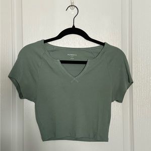 Green PAC Sun Basic V-neck (small)